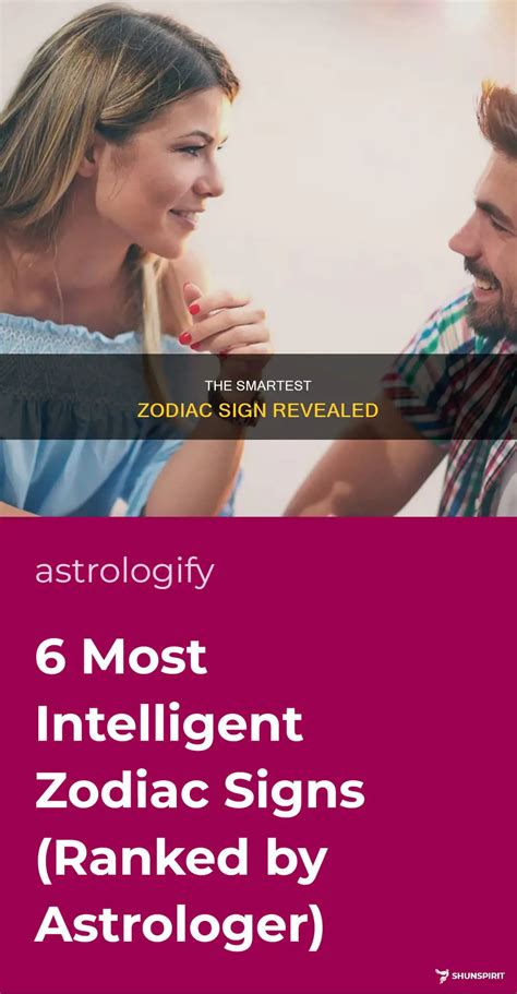 The Smartest Zodiac Sign Revealed | ShunSpirit