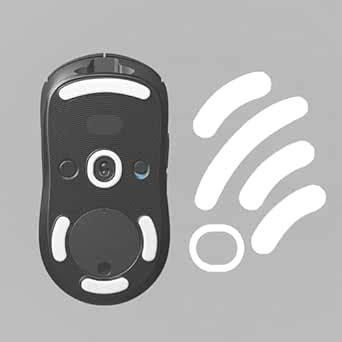 Mouse Feet Skates 2 Set for G PRO Superlight Wireless Gaming Mouse ICE ...