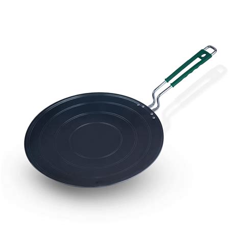 Buy The Indus Valley Pre-Seasoned Iron Concave Tawa with Silicon Grip ...