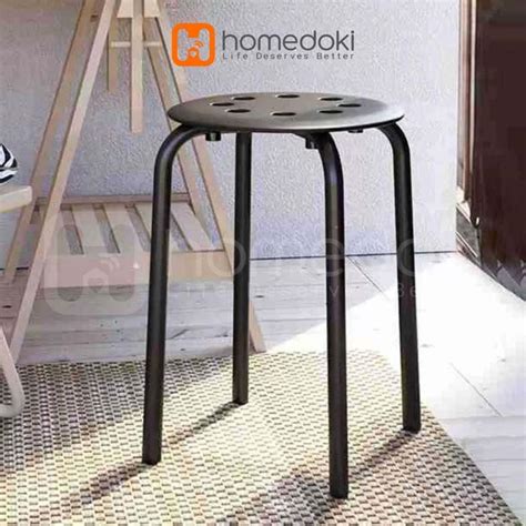 Promo Homedoki Bangku Bakso/Bangku Makan/Bangku Cafe/Bangku Besi Kecil ...