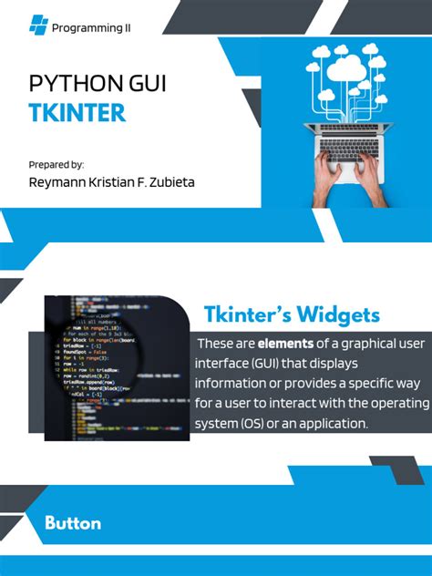 Python Tkinter Widgets 的图像结果
