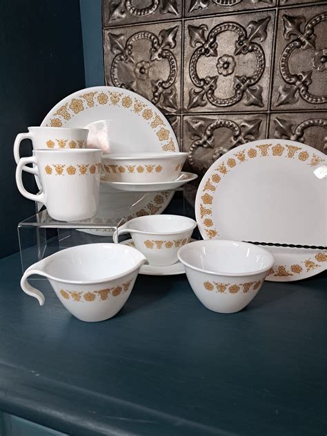 Corelle, Butterfly Gold Corelle, Butterfly Gold: Plates, Mugs, Bowls ...