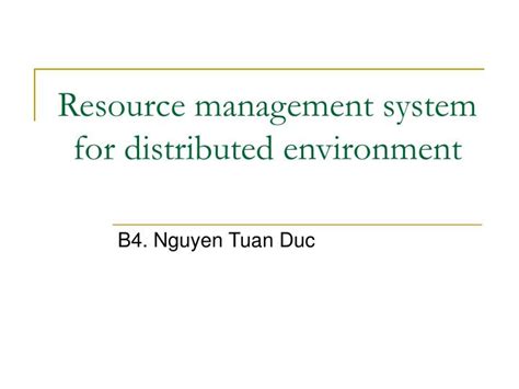 Image result for Resource Management in Distributed System