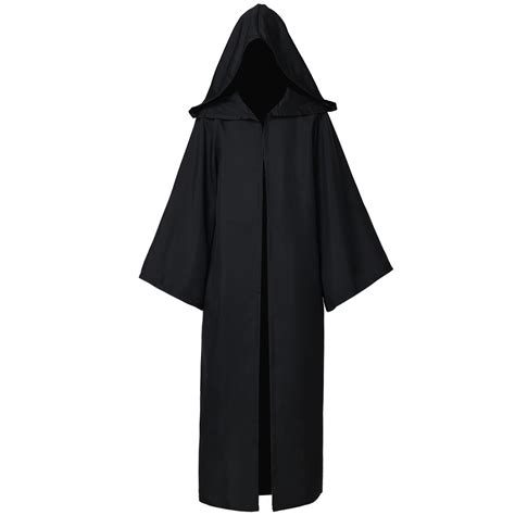 Black Hooded Cloak Costume