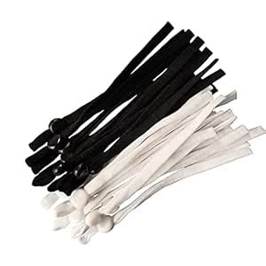 40 Pcs Elastic String Bands for with Adjustable Buckle Masks Sewing - 1 ...