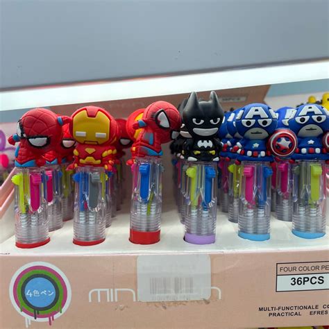 Superhro 4 Refill Pen - Set of 3 @ 18 Rs - Big Daddy Store