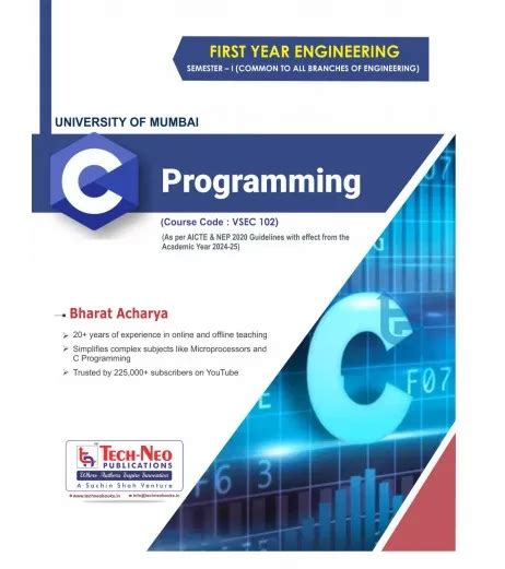 Image result for C Programming First Year Engineering