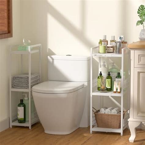 DAOUTIME Expandable Slim Storage Shelf, 3 Tier Metal India | Ubuy