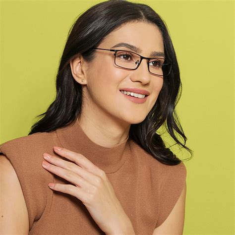 Buy Black Full Rim Rectangle Vincent Chase Online SLEEK STEEL VC E13072 ...