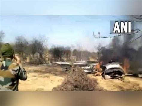 Two Indian Air Force fighter jets crash over Morena in Madhya Pradesh