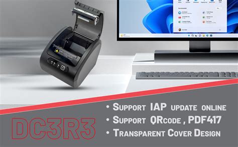 DCode Thermal Receipt Printer (DC3R3-3 inch) USB, Ethernet Interface ...
