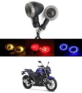 RKPSP 12V Bike Indicators Turn Signal Light Bike Running Lights For ...