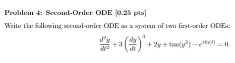 Image result for Second Order Ode Practice Questions