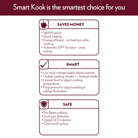 Buy SmartKook Induction Cooktop PC11 1600W at Best Price Online in ...