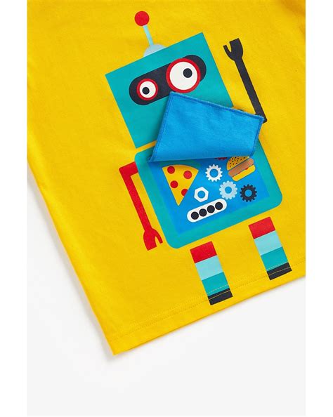 Buy Boys Short Sleeves Pyjamas Robot Printed-Pack of 2-Multicolor ...