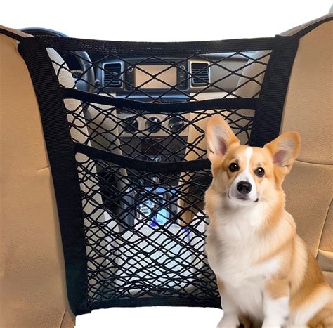 VPB Dog Car Barrier,3 Layer Car Net Barrier,Dogs Guards for Cars,Dog ...