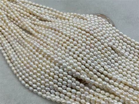 Freshwater Round Pearl Strings - Pink Tumble Fresh Water Pearl Beads ...
