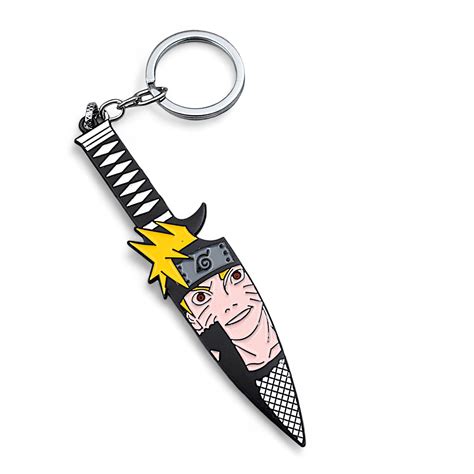 Naruto Knife Shaped Metal Keychain – Masi Originals