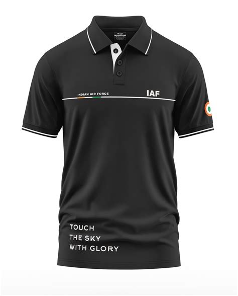 IAF Indian Air Force Style Polo Collar T-Shirt – Warriorworld