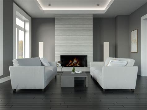 Living Rooms With Grey Hardwood Floors - Home Alqu
