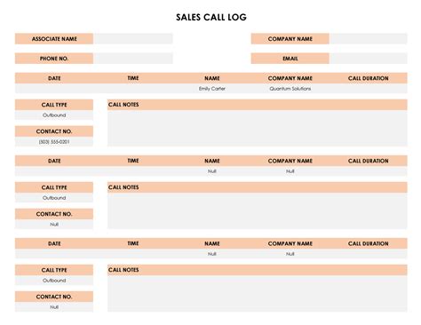 Free Receptionist Call Log Template for Excel - WordLayouts