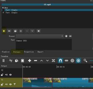 Image result for Shotcut Tutorial Add Text