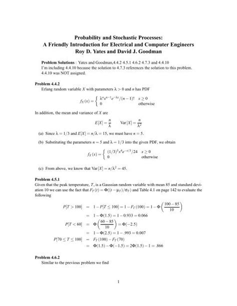 Image result for Probability Stochastic Processes MIT