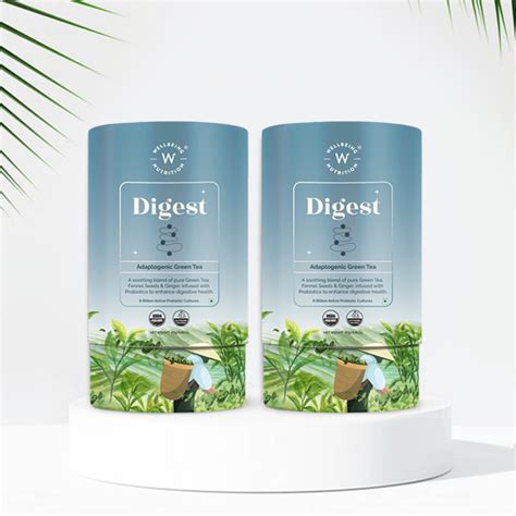Digest - Adaptogenic Green Tea to Enhance Digestive Health