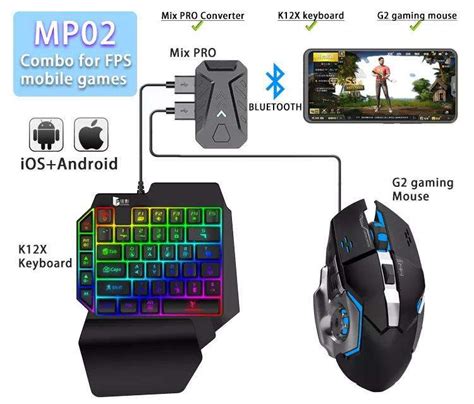 Image result for Bluetooth Left Hand Gaming Keyboard