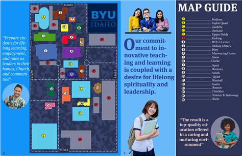BYU-I Map on Behance