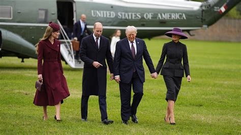Trump arrives for UK state visit, welcomed by king, prince at Windsor Castle - ABC7 New York