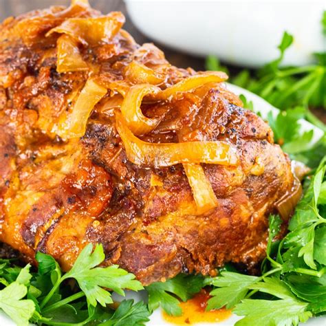 Slow Cooker Apricot Glazed Pork Loin - Spicy Southern Kitchen