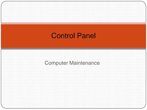Computer Control Panel Tutorial 的图像结果