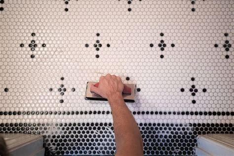 How to diy your own penny tile patterned floor – Artofit