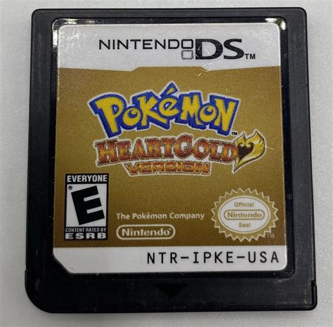 Pokemon Heart Gold Cartridge