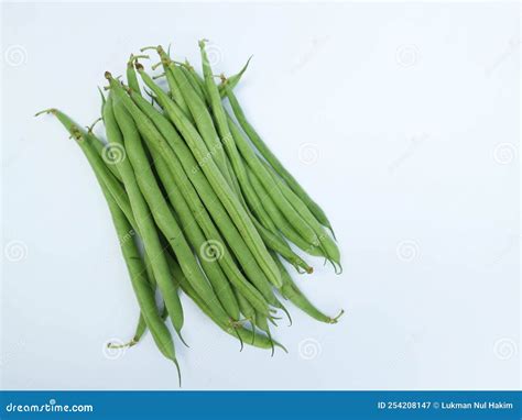 Group of Buncis or Fresh Raw String Bean, Legumes Contain Protein on ...