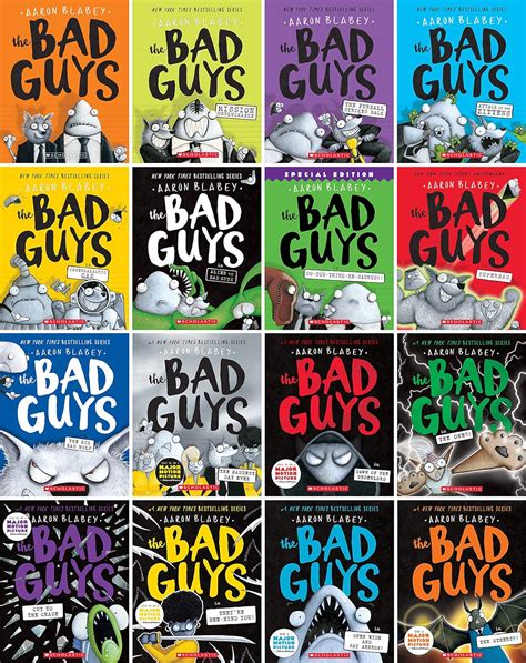 Bad Guys Book Series 1-16: Aaron Blabey, Aaron Blabey: 9781338847987 ...