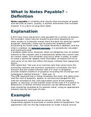 Note Payable Definition 的图像结果