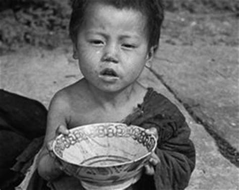 历史上的饥荒年：赤地千里人相食