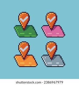 Pixel Map Pin 的图像结果