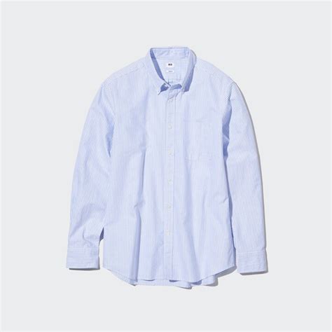 Uniqlo Slim Fit Striped Oxford Shirt For Sale India - Uniqlo Men Shirts ...