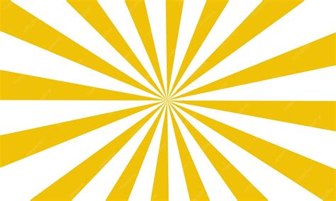 Premium Vector | Sunburst sunshine yellow color vector for background ...