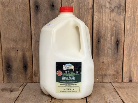 Raw Cow Milk - Dutch Meadows Farm