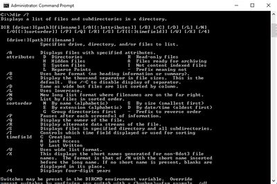 Image result for DOS Command Prompt Commands