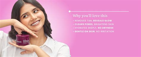 Buy Foxtale De-Tan Face Mask for Glowing Skin| Clay Mask with Lactic ...