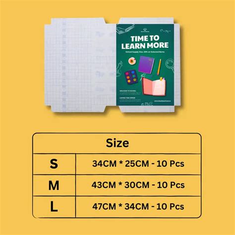 Self-Adhesive Transparent Protective Book Cover – Winnershop.in