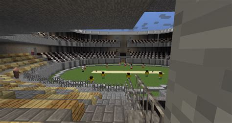 Image result for Minecraft Cricket Stadium Tutorial