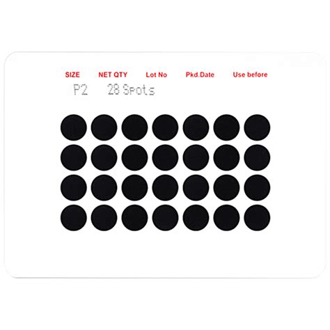 Buy Eyetex Pallavi Kumkum Spot/Bindi 3 In 1 - P2, Black, Skin Friendly ...