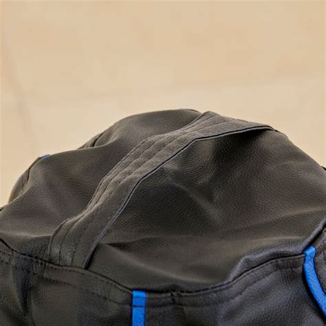 Buy Classy Faux Leather XXL Bean Bag with Beans - Black from Home ...