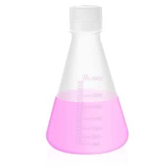 Labvida Plastic Erlenmeyer Flask Set with Screw Cap - 2000ml Molded ...